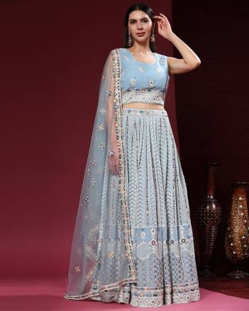 C 1949 By Amoha Designer Partywear Readymade Lehenga Choli Collection